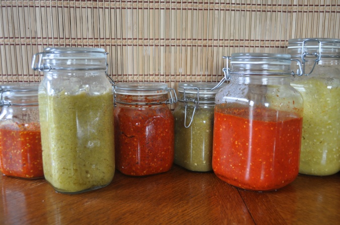 European Canning Jars--look for Fido or Le Parfait brands--make excellent fermentation containers all on their own.
